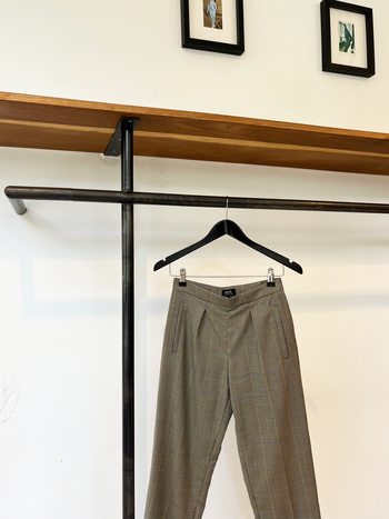 A.P.C. check tailored trousers size 34