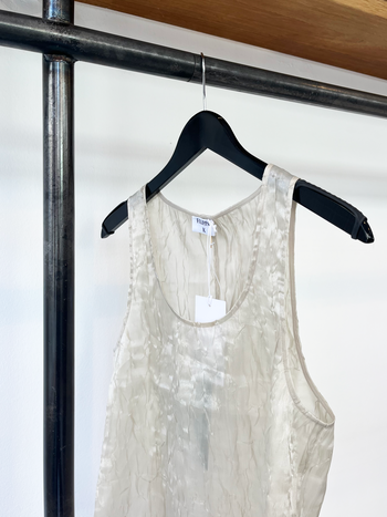 Filippa K crinkled tank top size 36