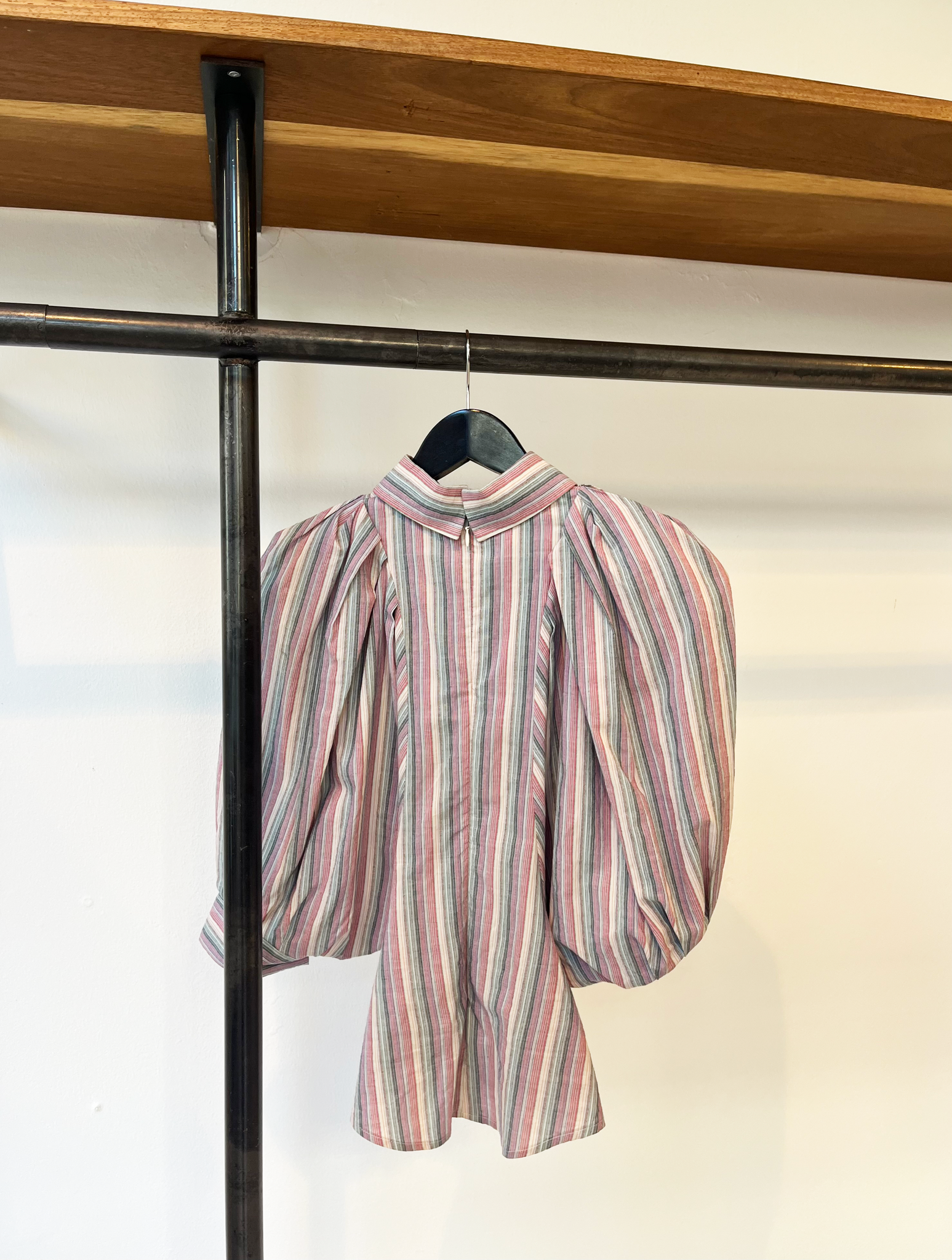 Isabel Marant striped cotton collar top size 38