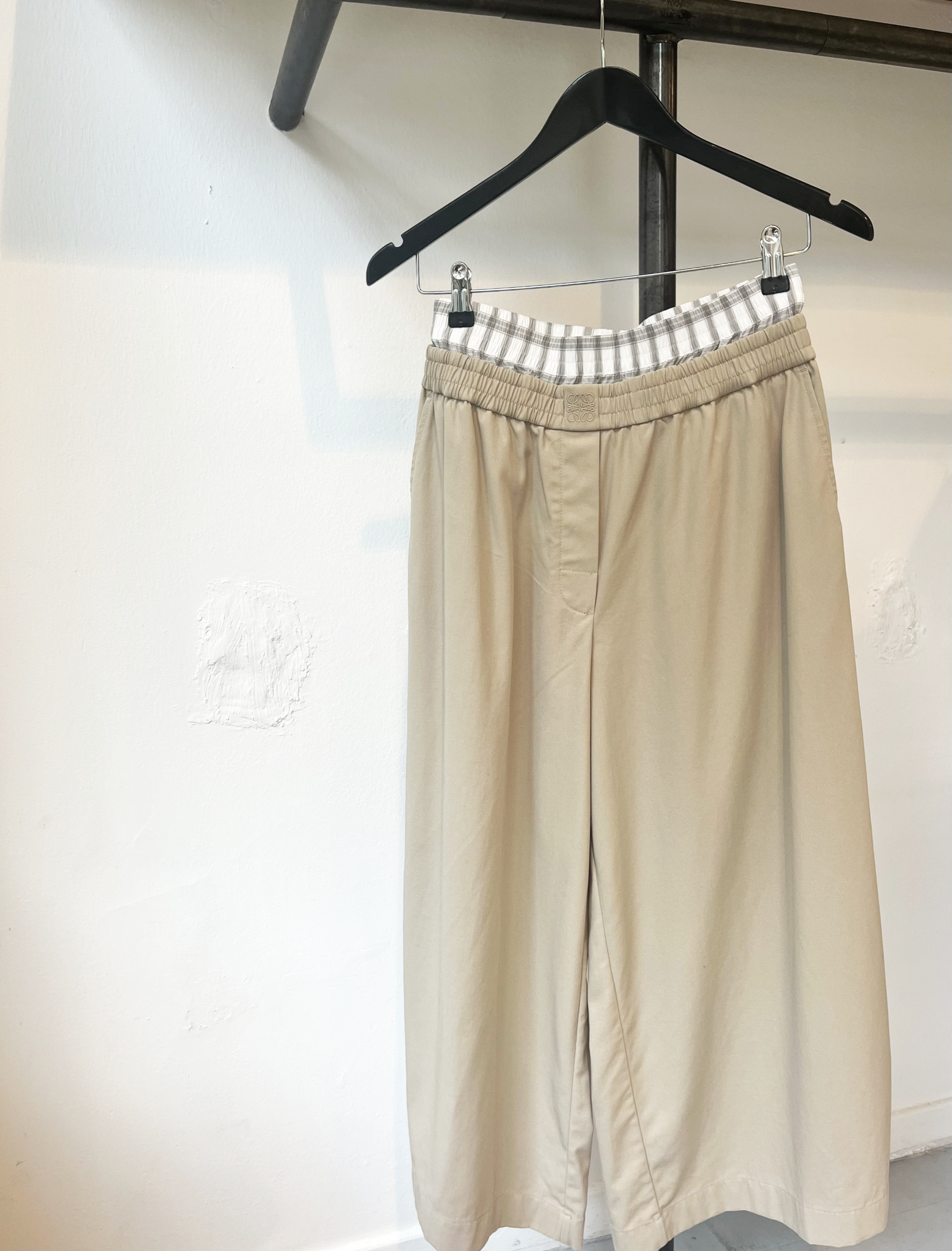 Loewe high waist wide fit culotte pants size M