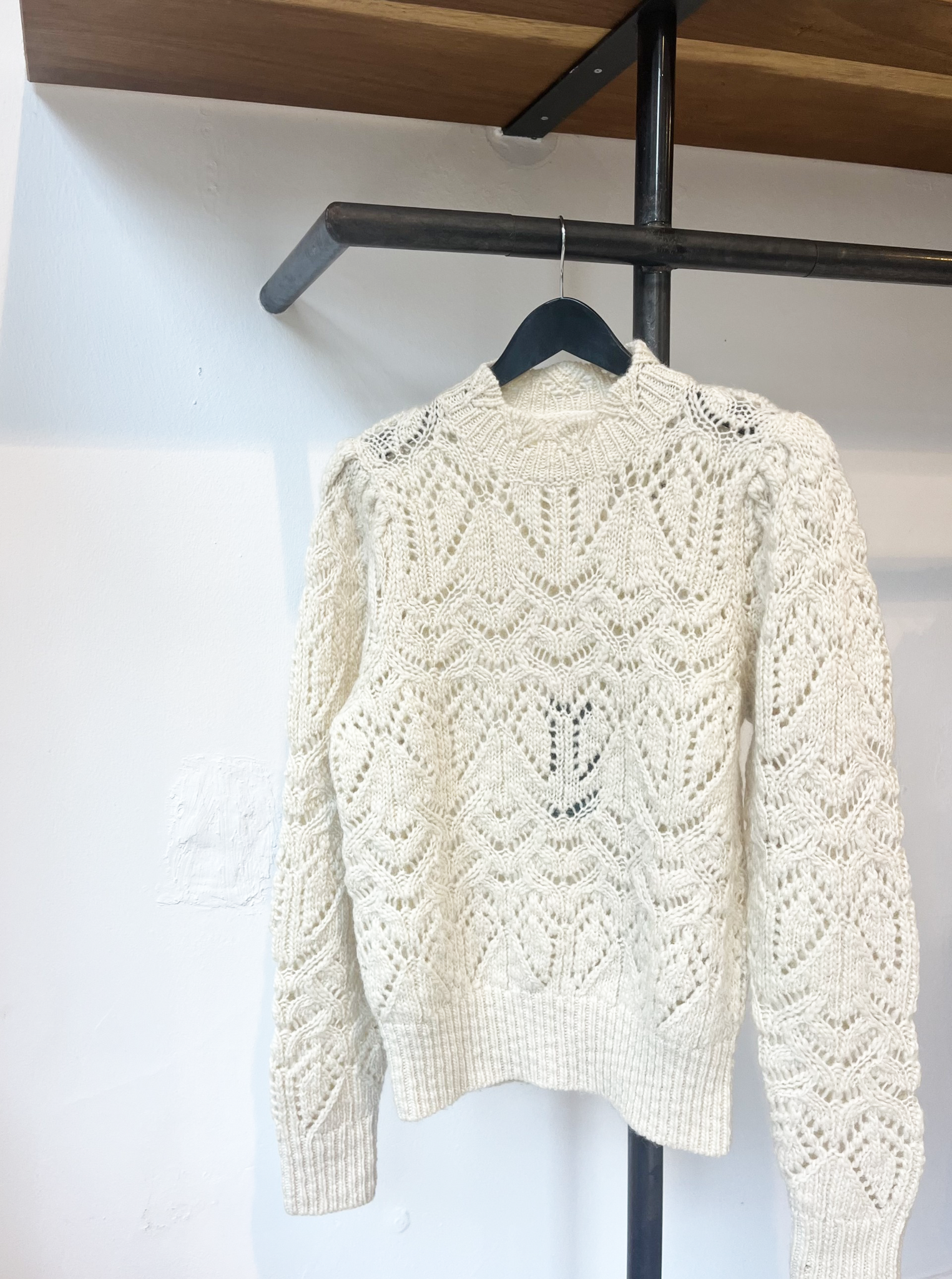 Isabel Marant Étoile chunky cable knit sweater size 36