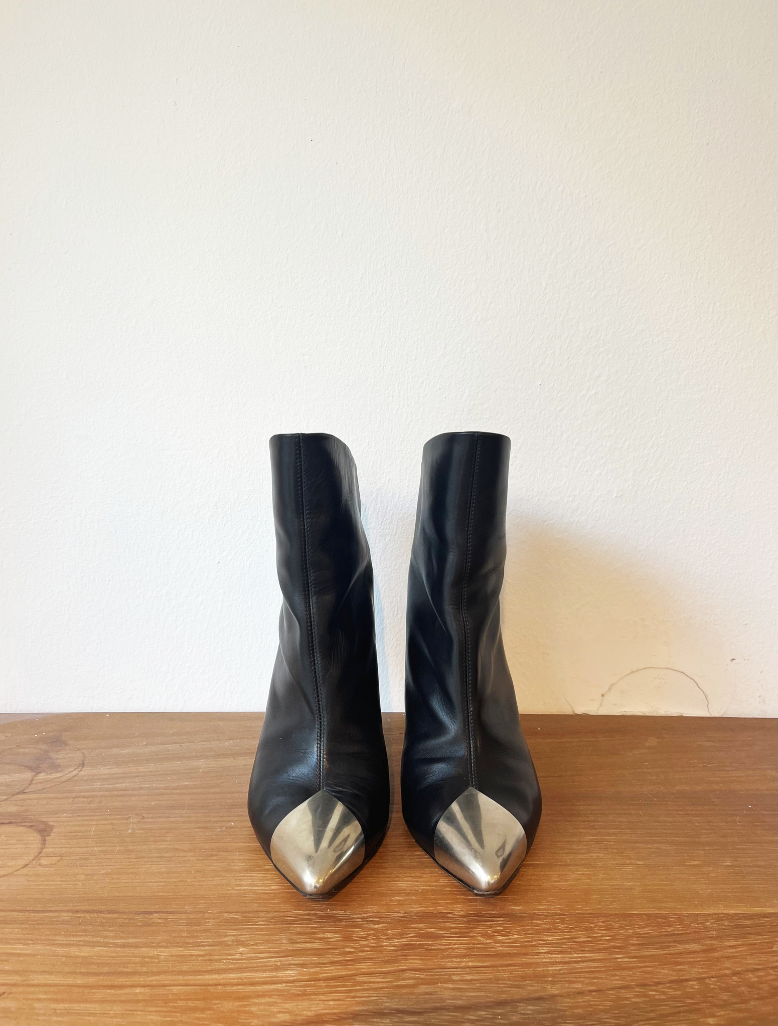 Isabel Marant lapio black leather boots size 38