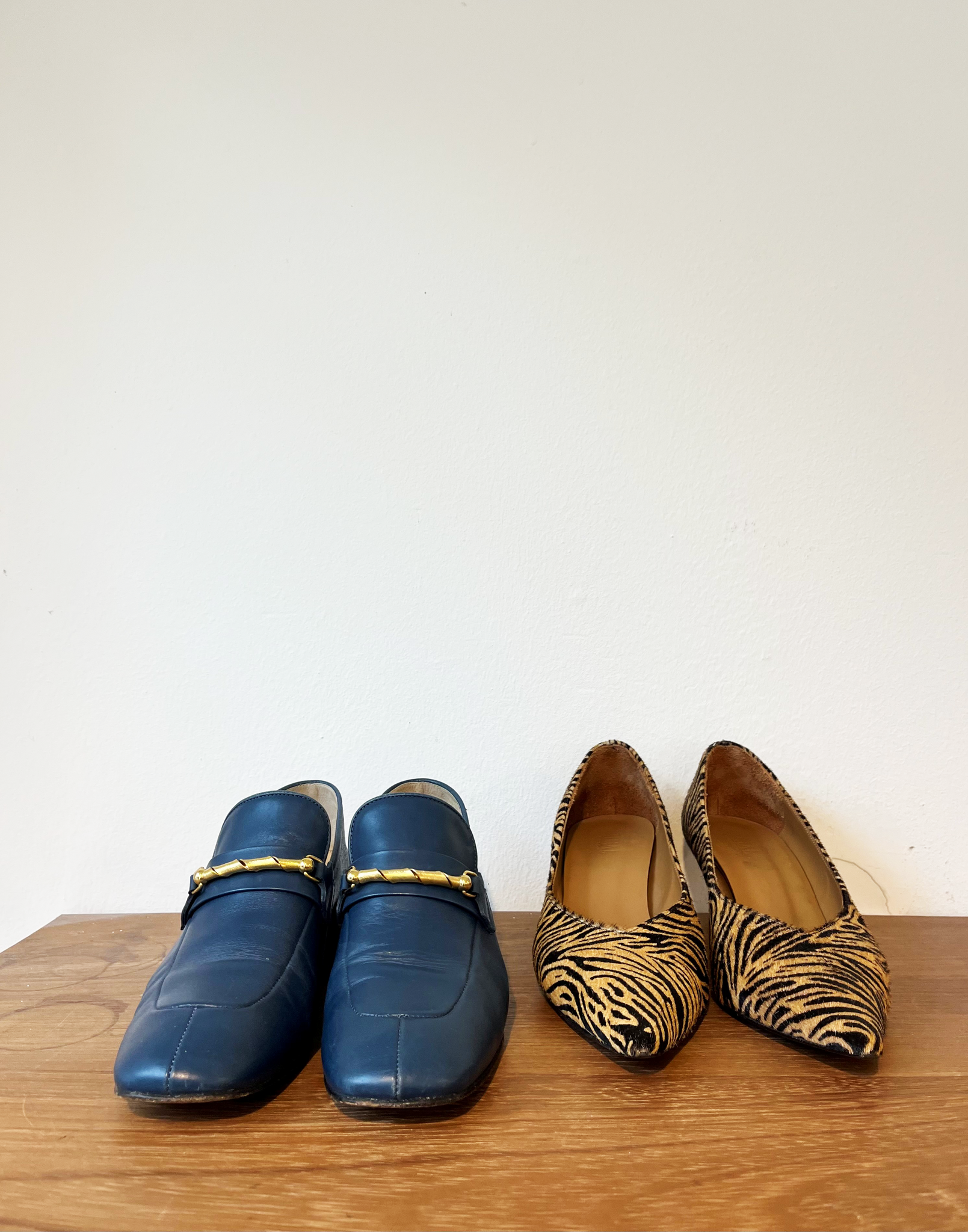 Toral ponyhair kitten heels size 38