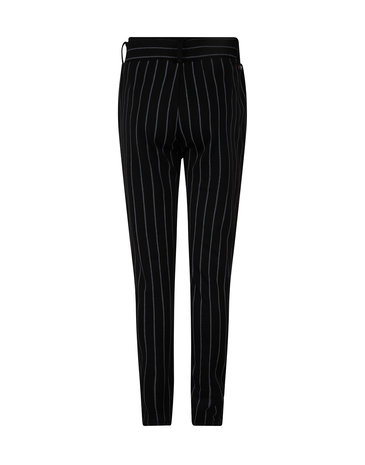 Striped Paperbag Pants Black Striped Paperbag Pants Black