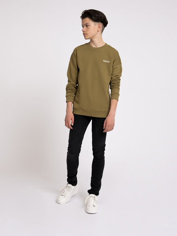 Nik and Nik Bruce Sweater Earth Green Nik and Nik Bruce Sweater Earth Green
