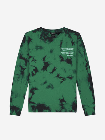 Nik and Nik Keep Tie Dye sweater Spring Green Nik and Nik Keep Tie Dye sweater Spring Green