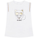 Karl Lagerfeld Karl Lagerfeld Kids Dress White Karl Lagerfeld Karl Lagerfeld Kids Dress White