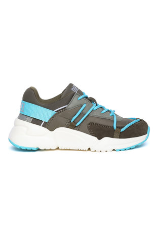 Diesel Diesel Sneaker Green Blue Diesel Diesel Sneaker Green Blue