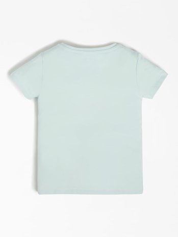 Guess GUESS T-Shirt Driehoek Logo Blue Guess GUESS T-Shirt Driehoek Logo Blue