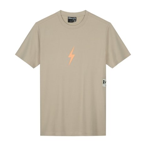 Rockstar ROCKSTAR Tee Beige Sand Rockstar ROCKSTAR Tee Beige Sand