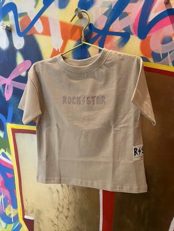 Rockstar Rockstar Dre Tee Kids Beige-Sand Rockstar Rockstar Dre Tee Kids Beige-Sand