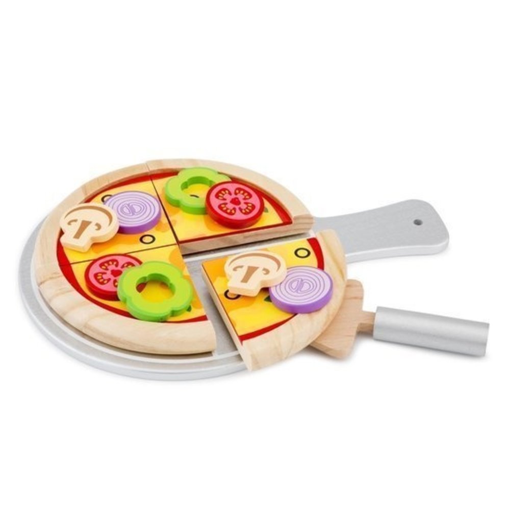 Gorgelen logica Verwaand New Classic Toys Snij Pizza set Speel je Wijs - Speelgoedwinkel Speel je  Wijs