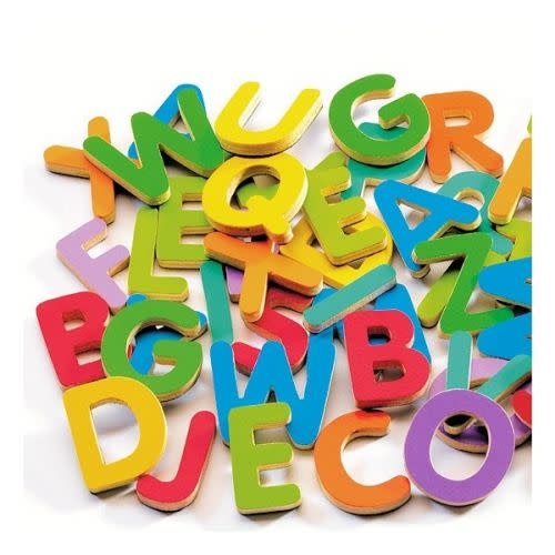 Weggelaten Bliksem huisvrouw Djeco Magnetische letters 83 stuks | Speel je Wijs - Speelgoedwinkel Speel  je Wijs