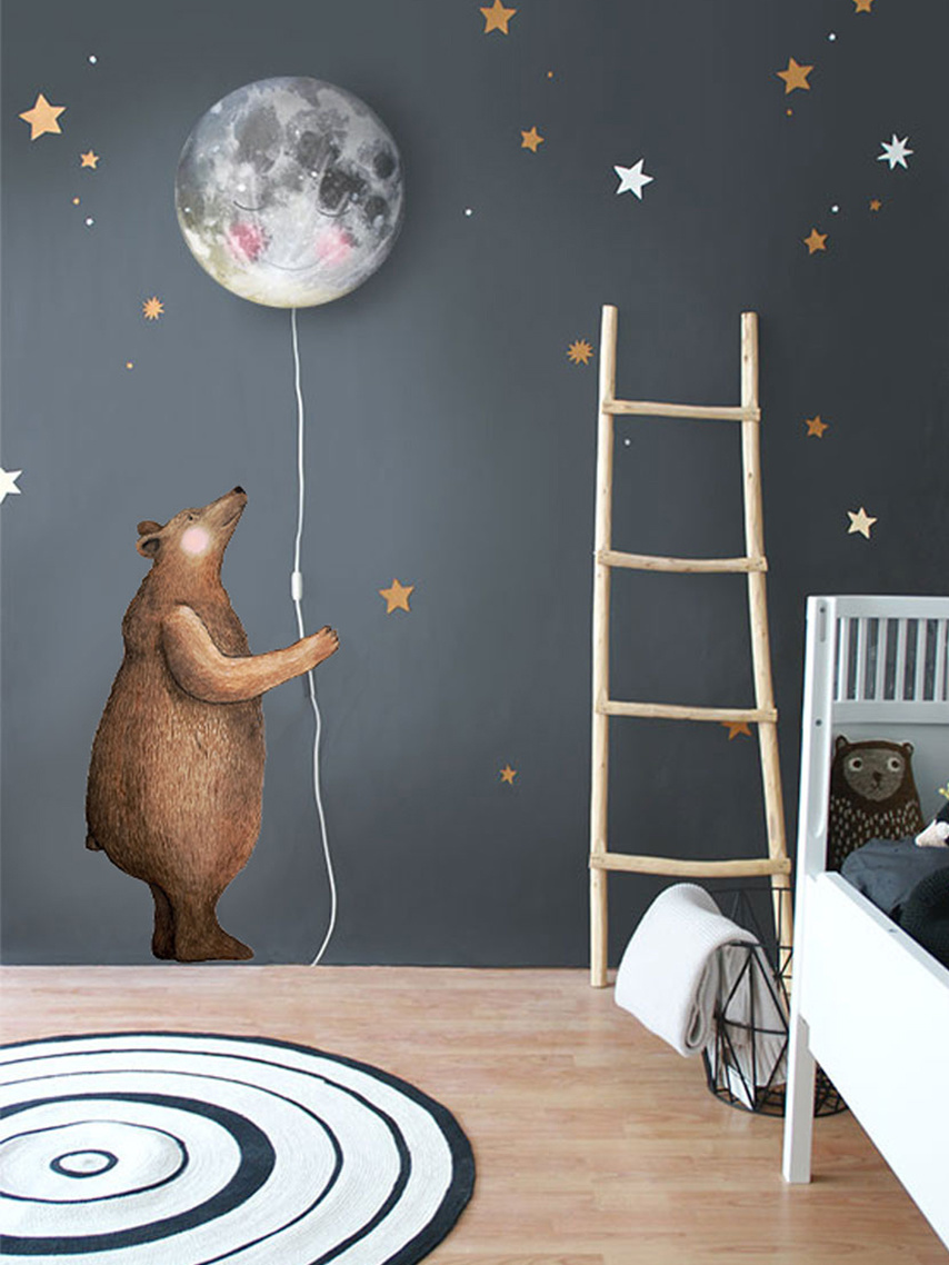 Wandlamp, Ga Slapen Maan