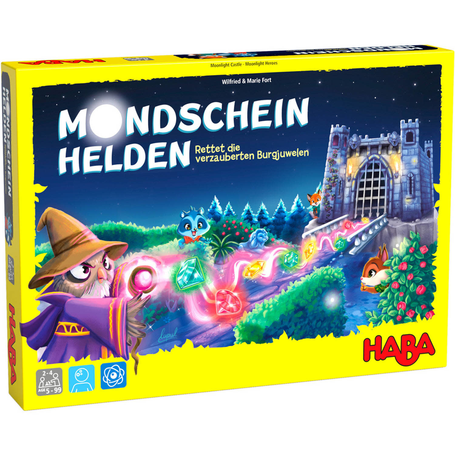 operatie waarom Verenigen Haba Haba Bordspel Helden van het maanlicht (6 jaar) - Speelgoedwinkel  Speel je Wijs