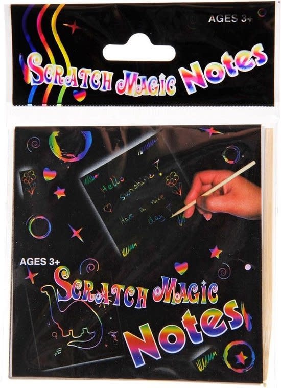 Scratch magic notes Speelgoedwinkel Speel je Wijs