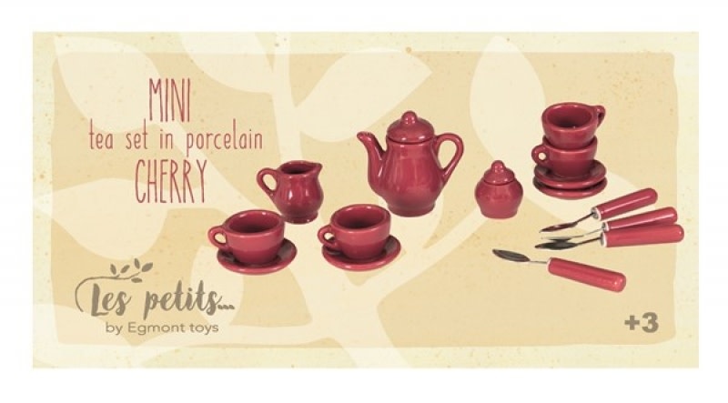 Egmont Toys-Theeset Porselein Cherry / (mini theeset)