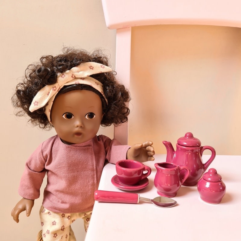 Egmont Toys-Theeset Porselein Cherry / (mini theeset)