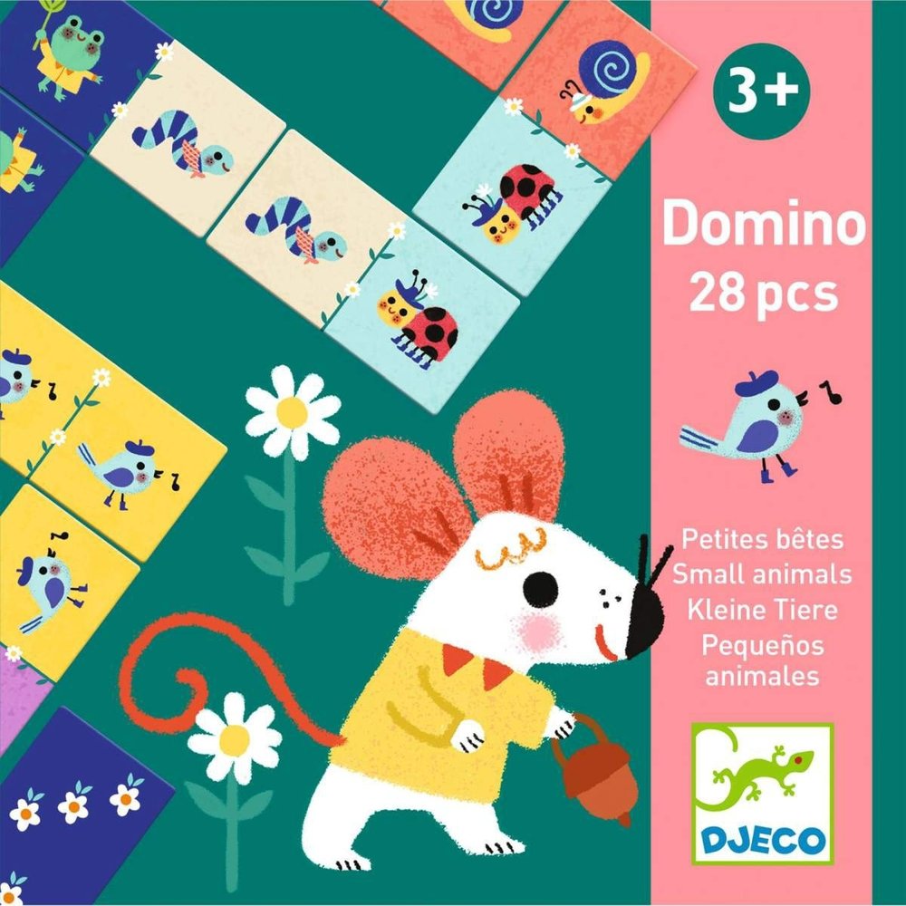 dichtheid Leonardoda Bedrijfsomschrijving Djeco-Domino Kleine dieren (2+) | Speel je Wijs - Speelgoedwinkel Speel je  Wijs