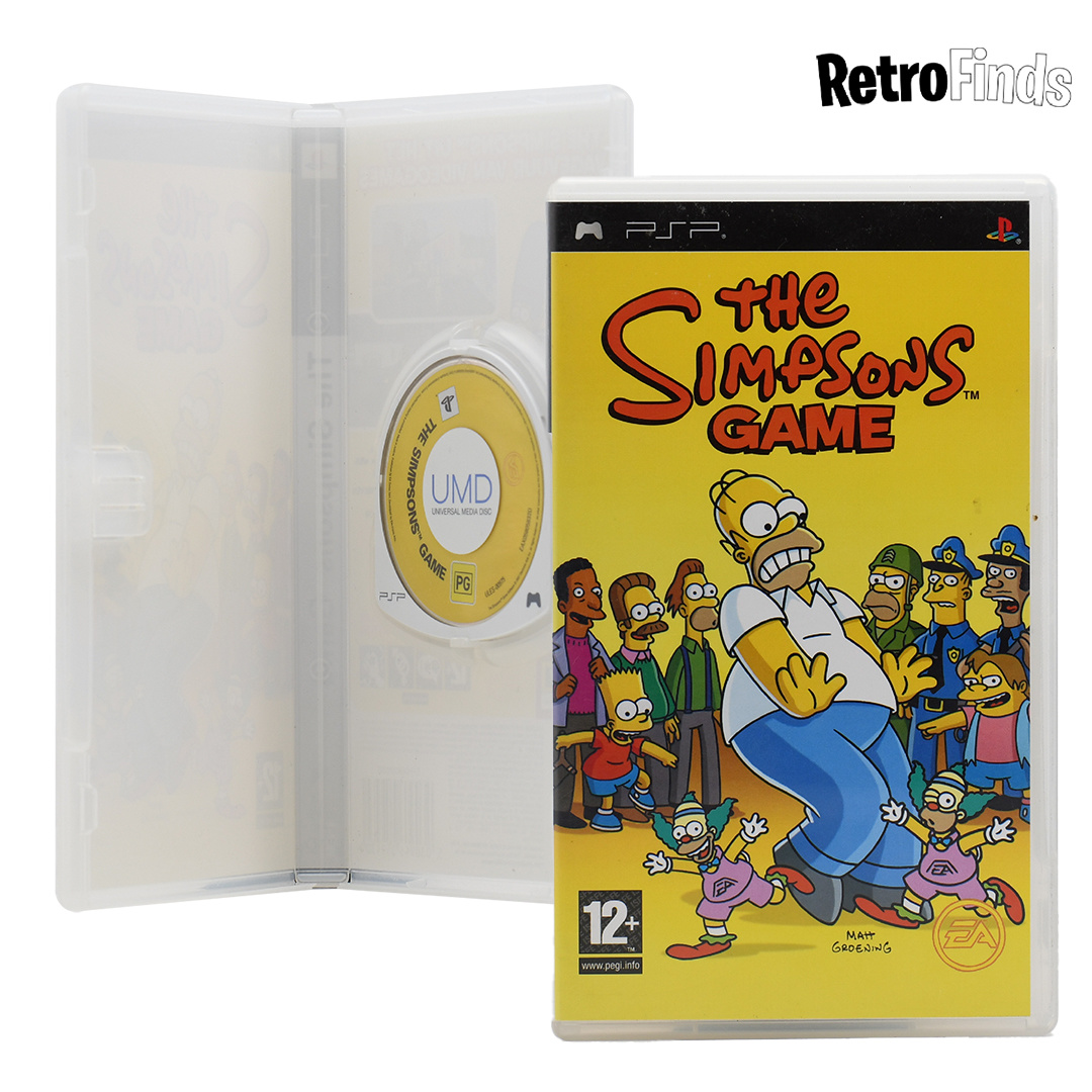 The Simpsons Game (PSP, No Manual) - RetroFinds