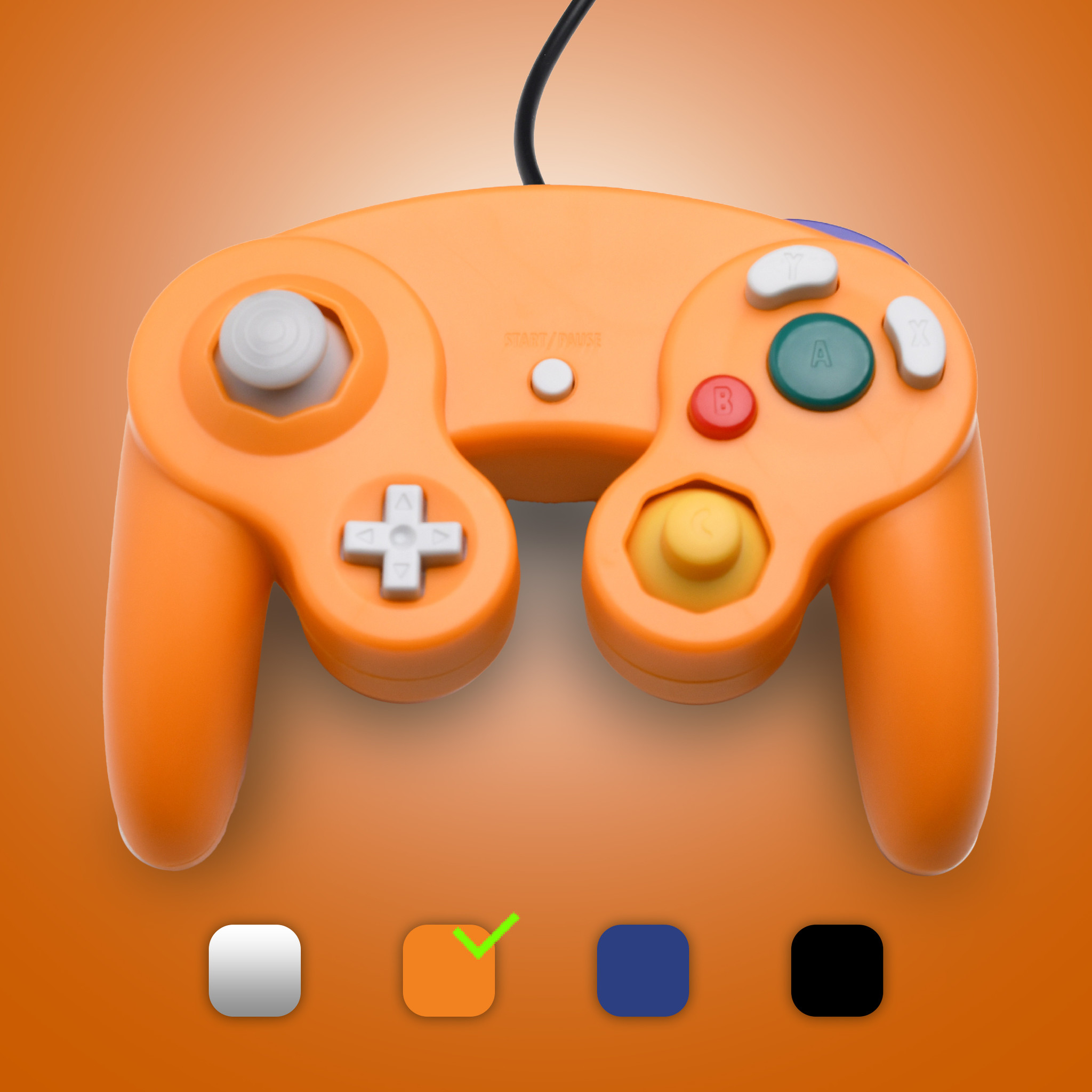 Nieuwe GameCube Controller Oranje RetroFinds