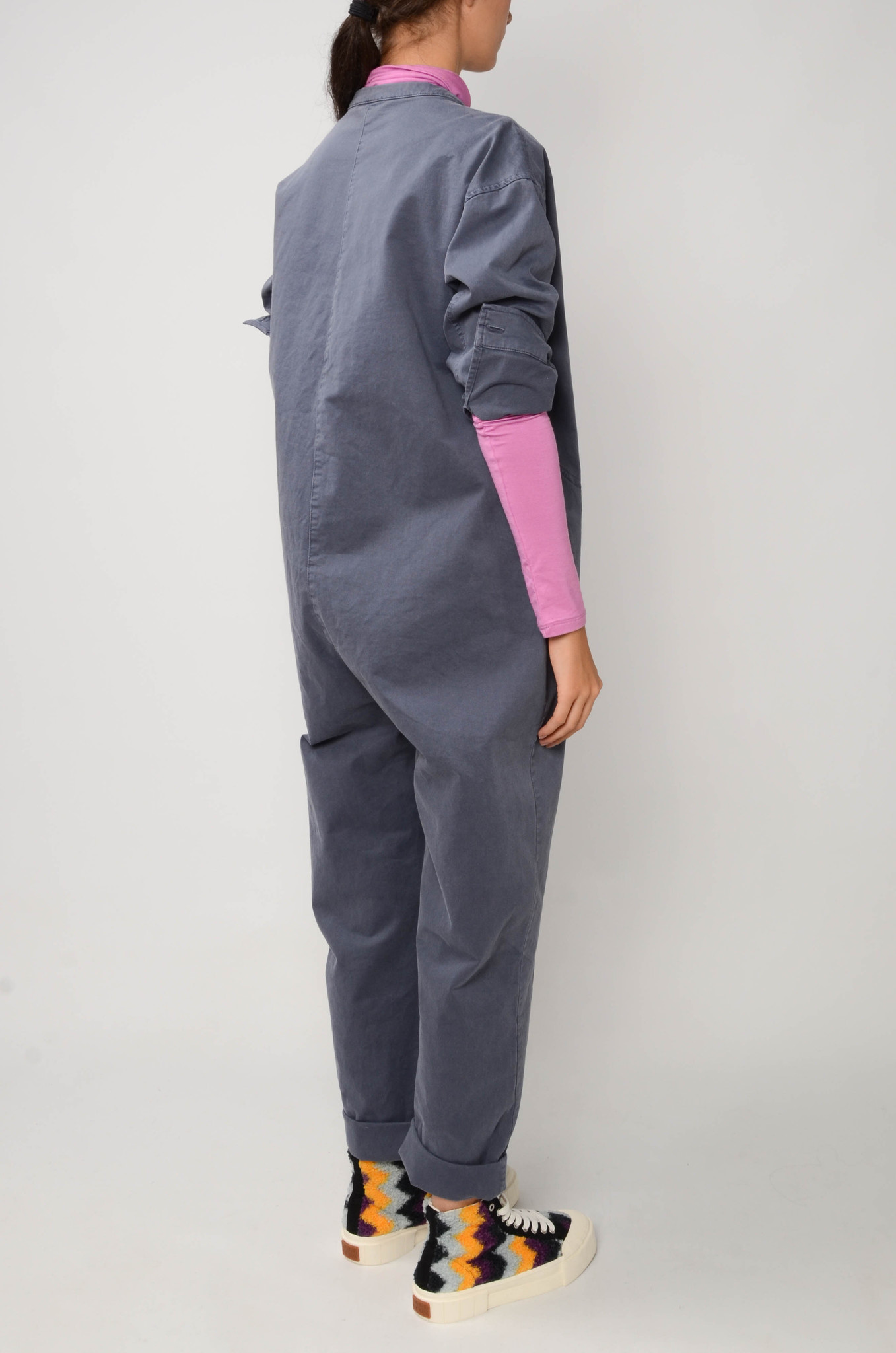 Jude Boiler Suit in Military Blue-4