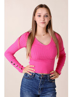 Moocci PULL PINK - Long Sleeves