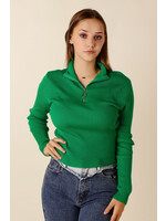 Giracoo PULL w Zipper - GREEN