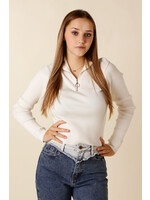 Giracoo PULL w Zipper - WHITE
