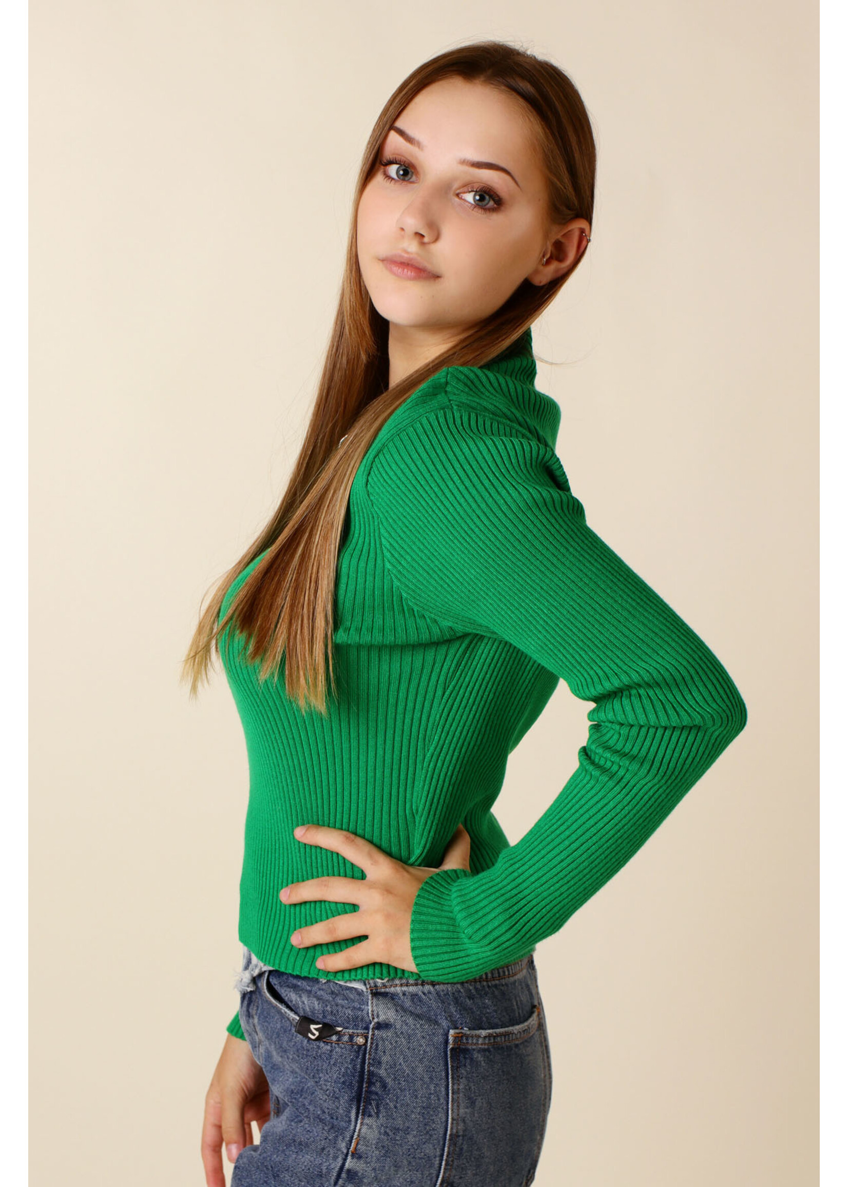 Giracoo PULL w Zipper - GREEN