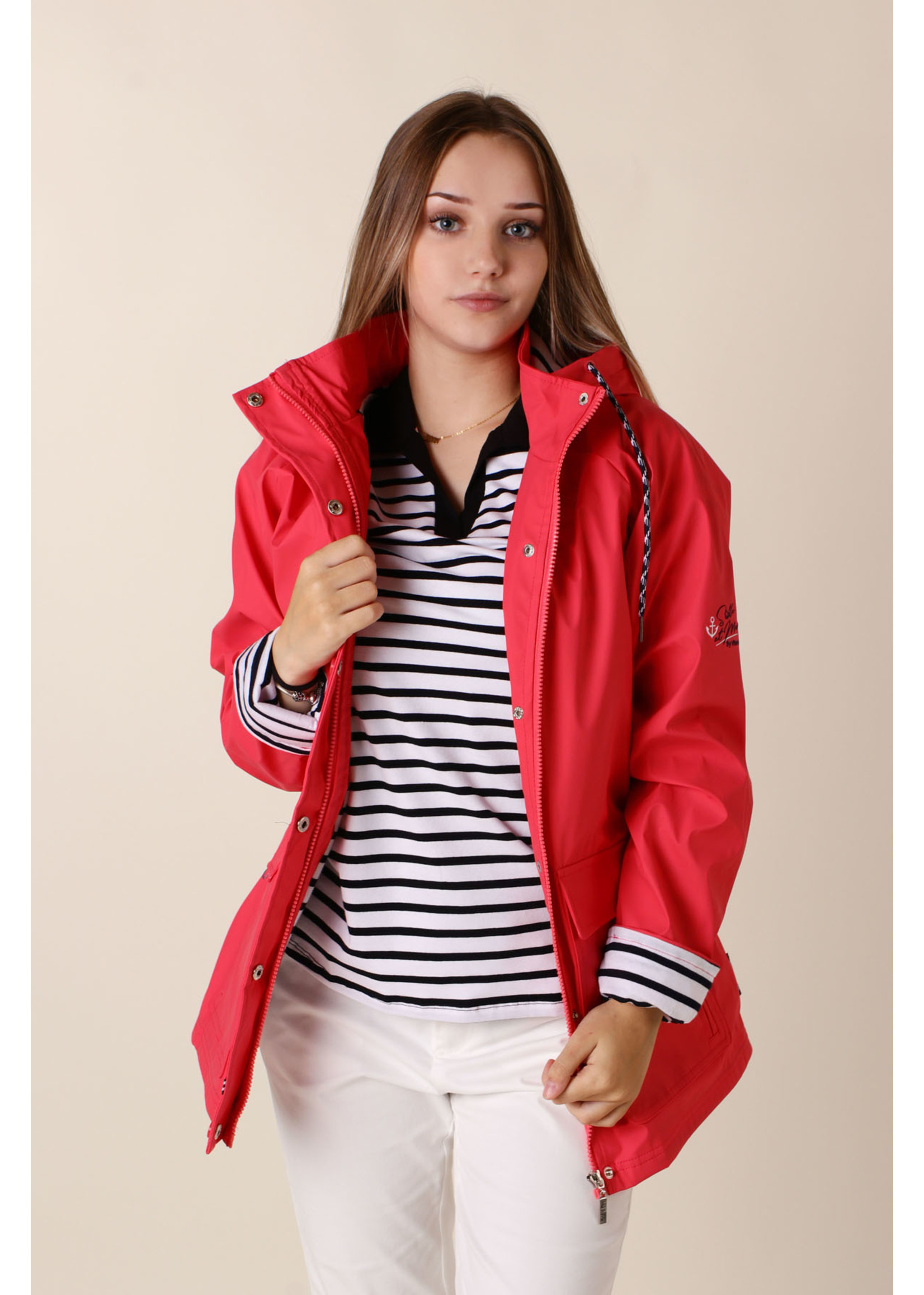 Sable & Mer Nautic Jacket - CORAL