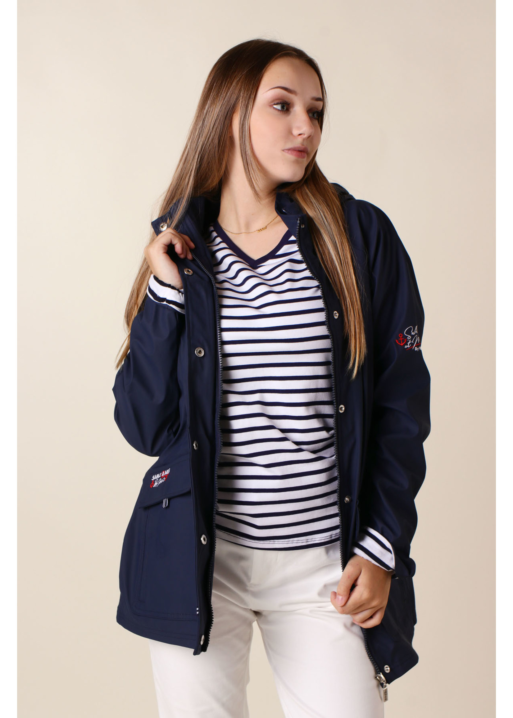 Sable & Mer Nautic Jacket - NAVY