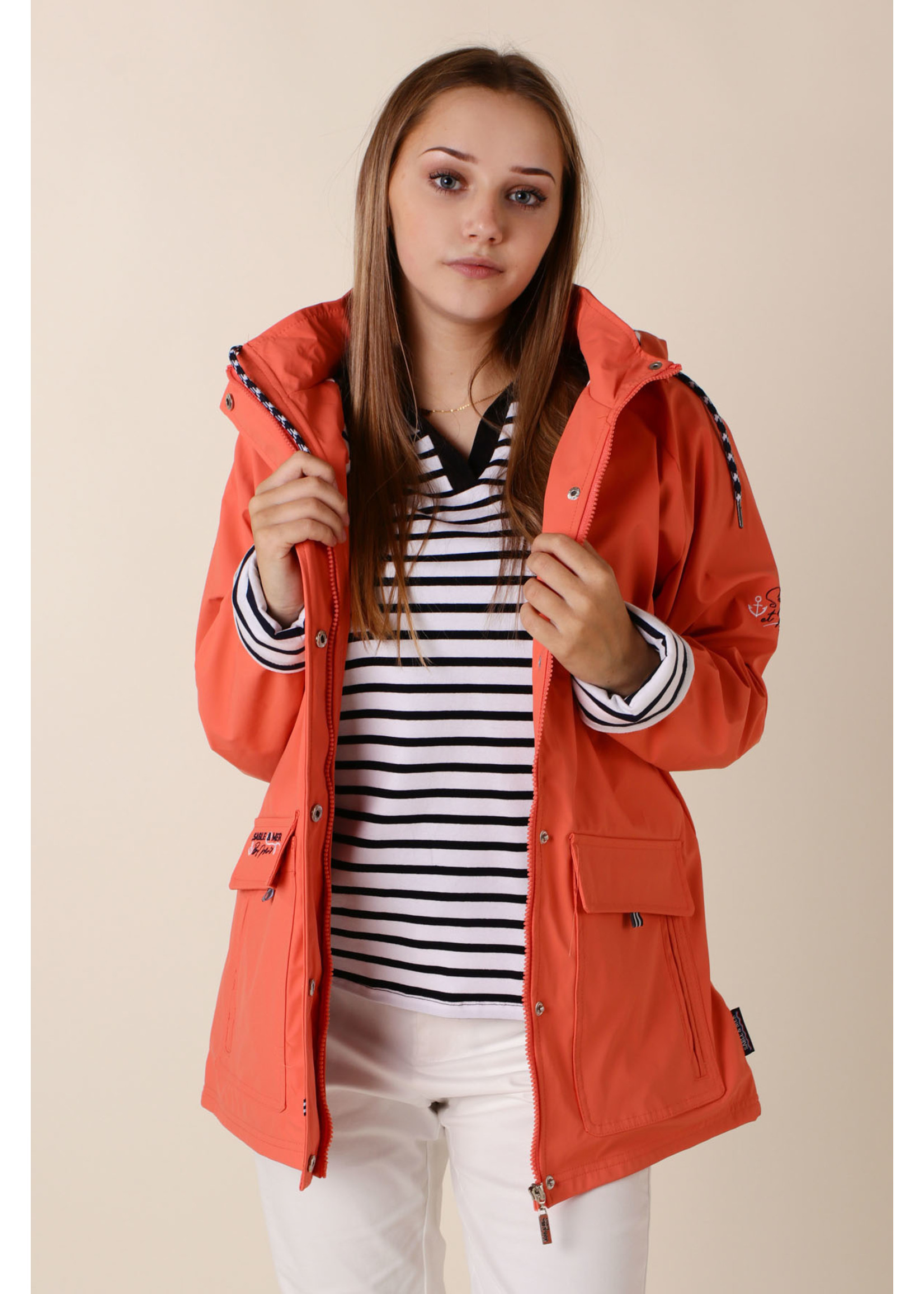 Sable & Mer Nautic Jacket - SALMON