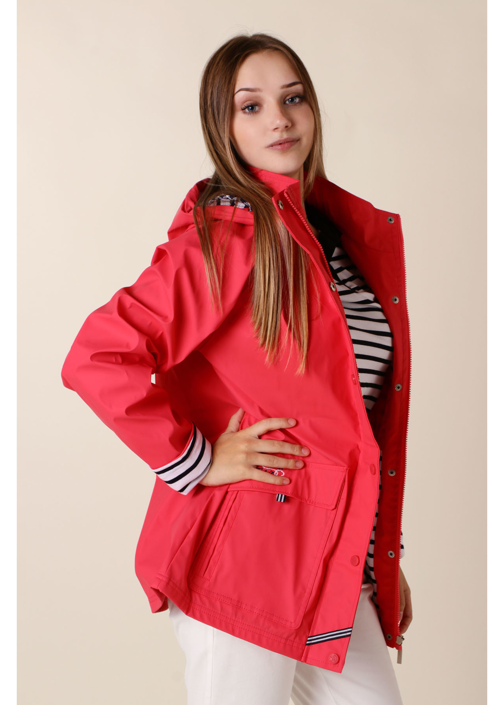 Sable & Mer Nautic Jacket - CORAL