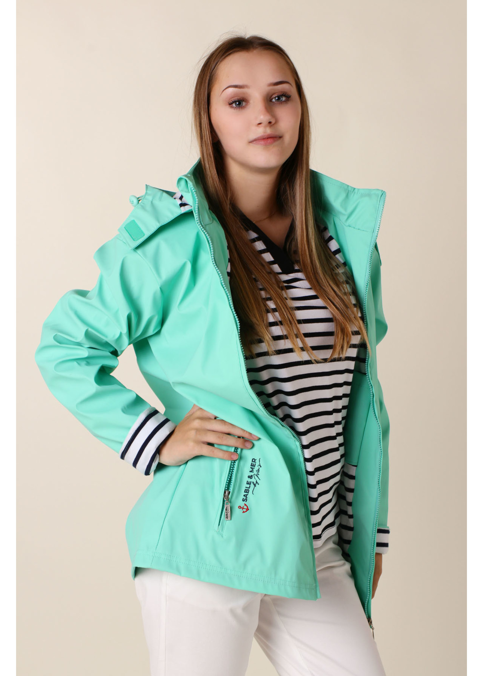 Sable & Mer Nautic Jacket - TURQUOISE