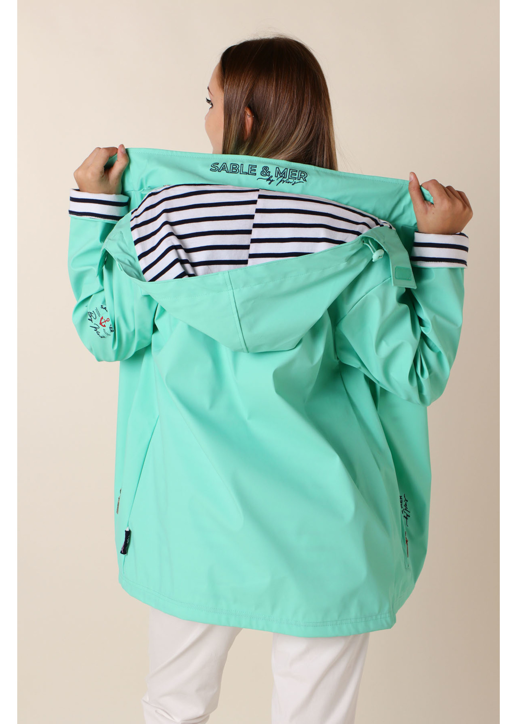 Sable & Mer Nautic Jacket - TURQUOISE