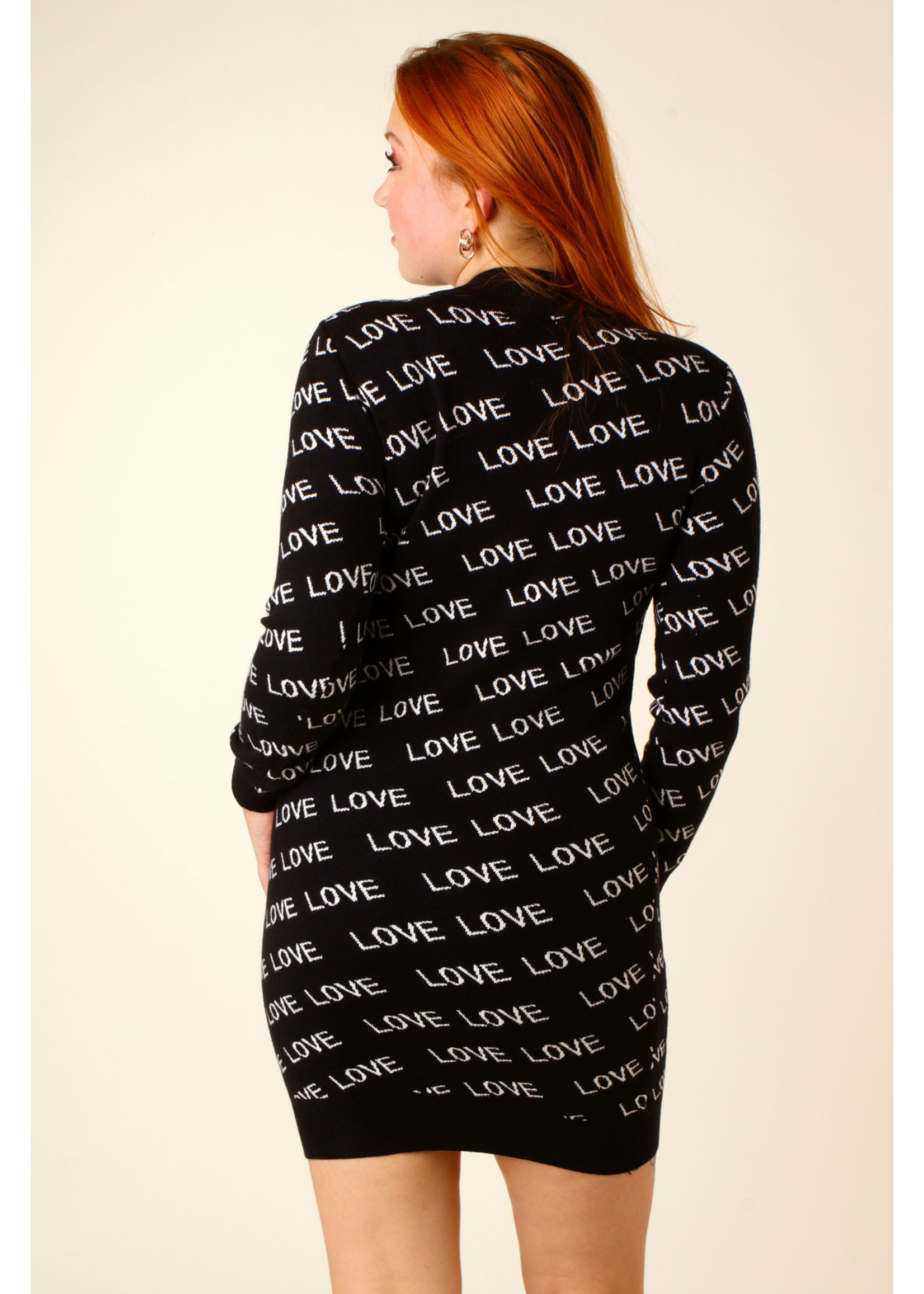 Moocci Dress LOVE - BLACK - R262 - TU