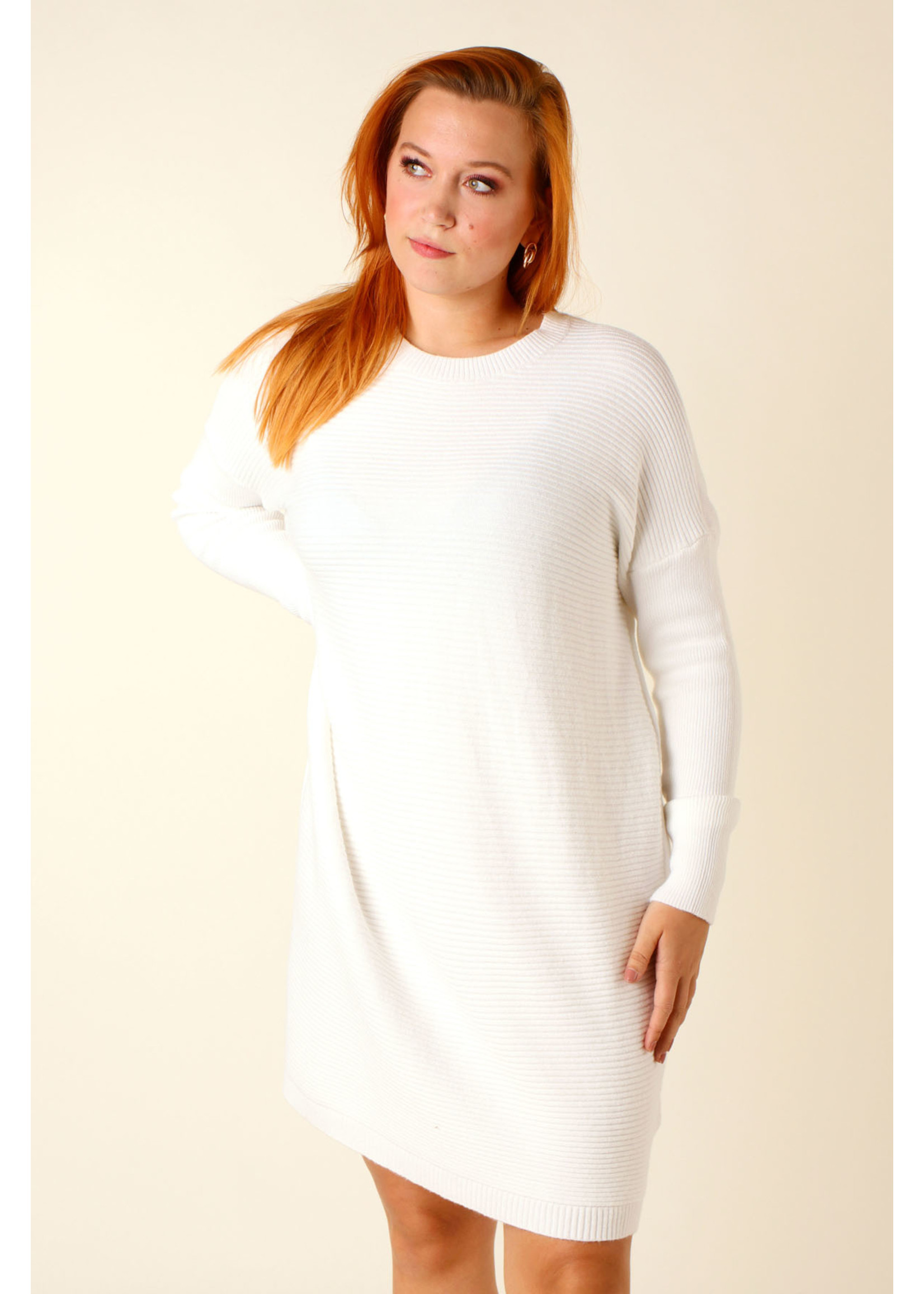 Moocci Baggy Dress - WHITE - TU