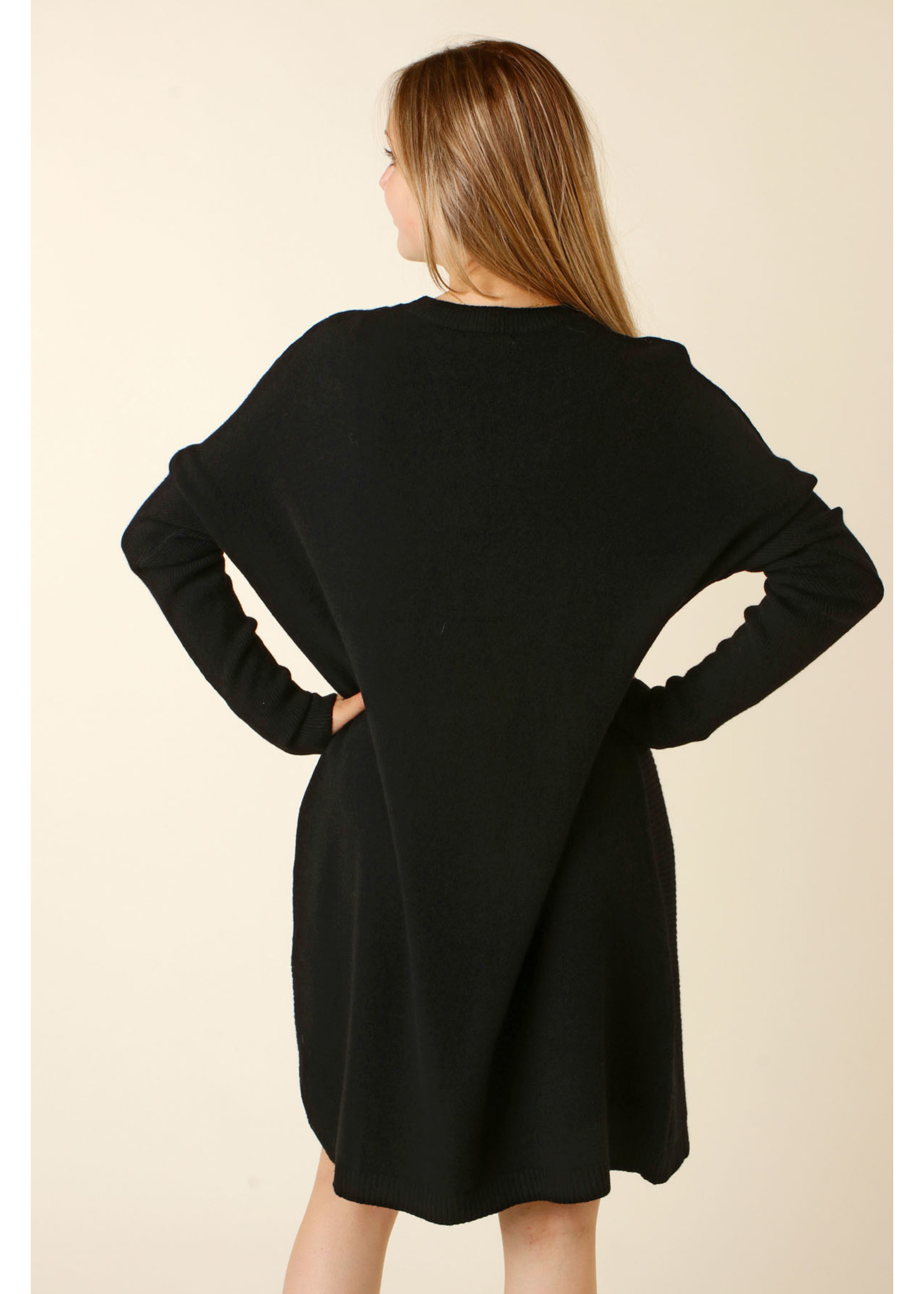 Moocci Baggy Dress - BLACK - TU