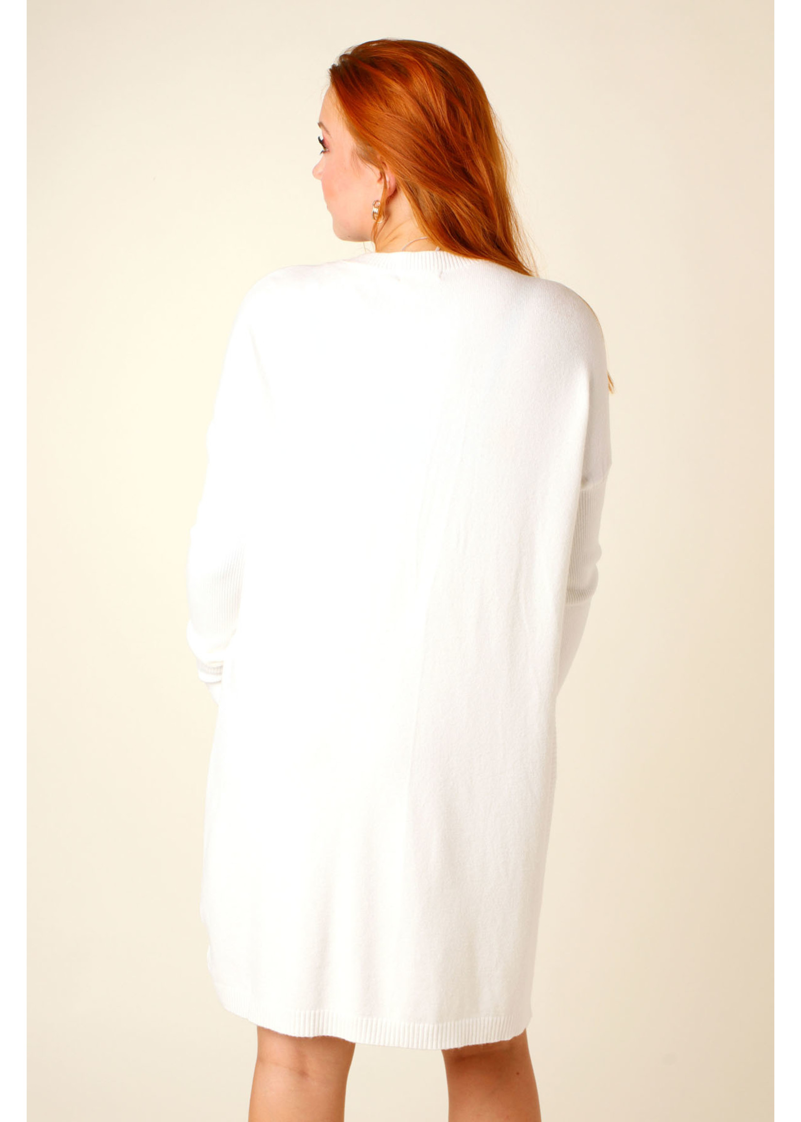 Moocci Baggy Dress - WHITE - TU