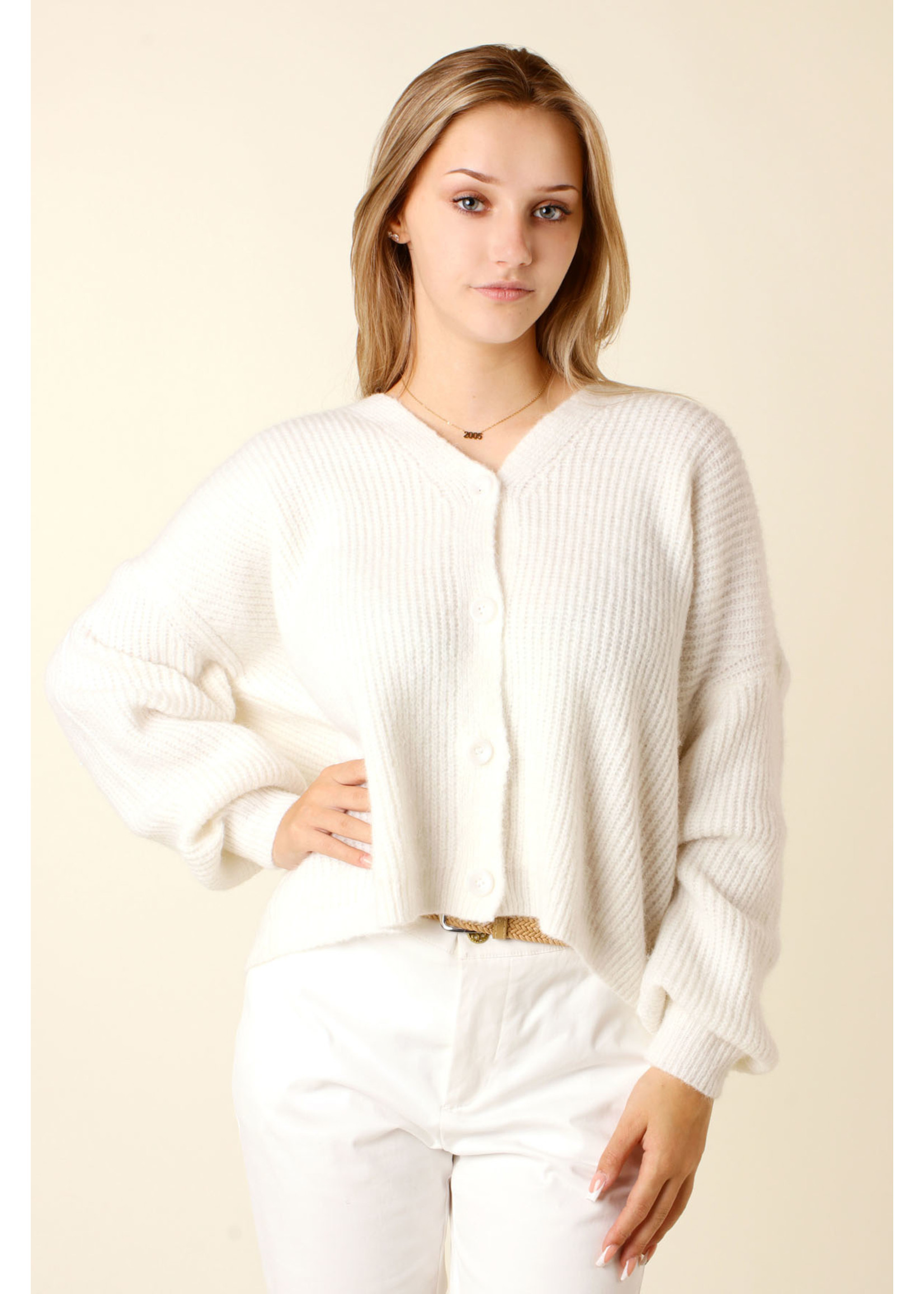 Moocci Gilet - WHITE - TU