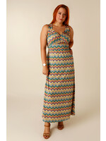 Kylie & Hailey K&H Missone Dress Long - YELLOW