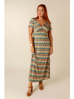 Kylie & Hailey K&H Missone Dress Long Sleave - YELLOW