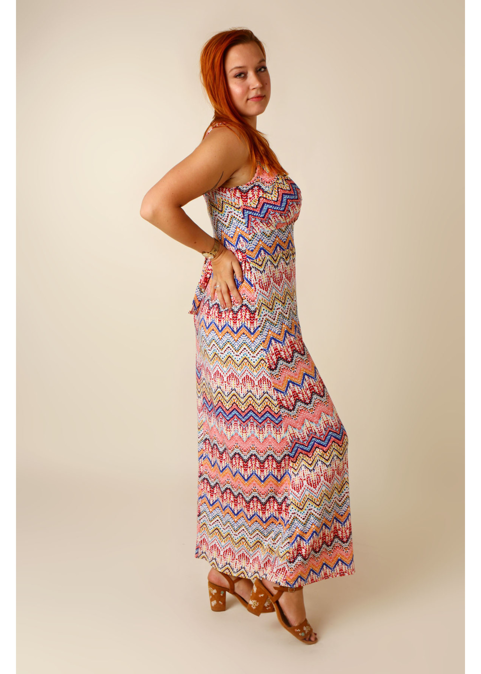 Kylie & Hailey K&H Missone Dress Long - PiNK