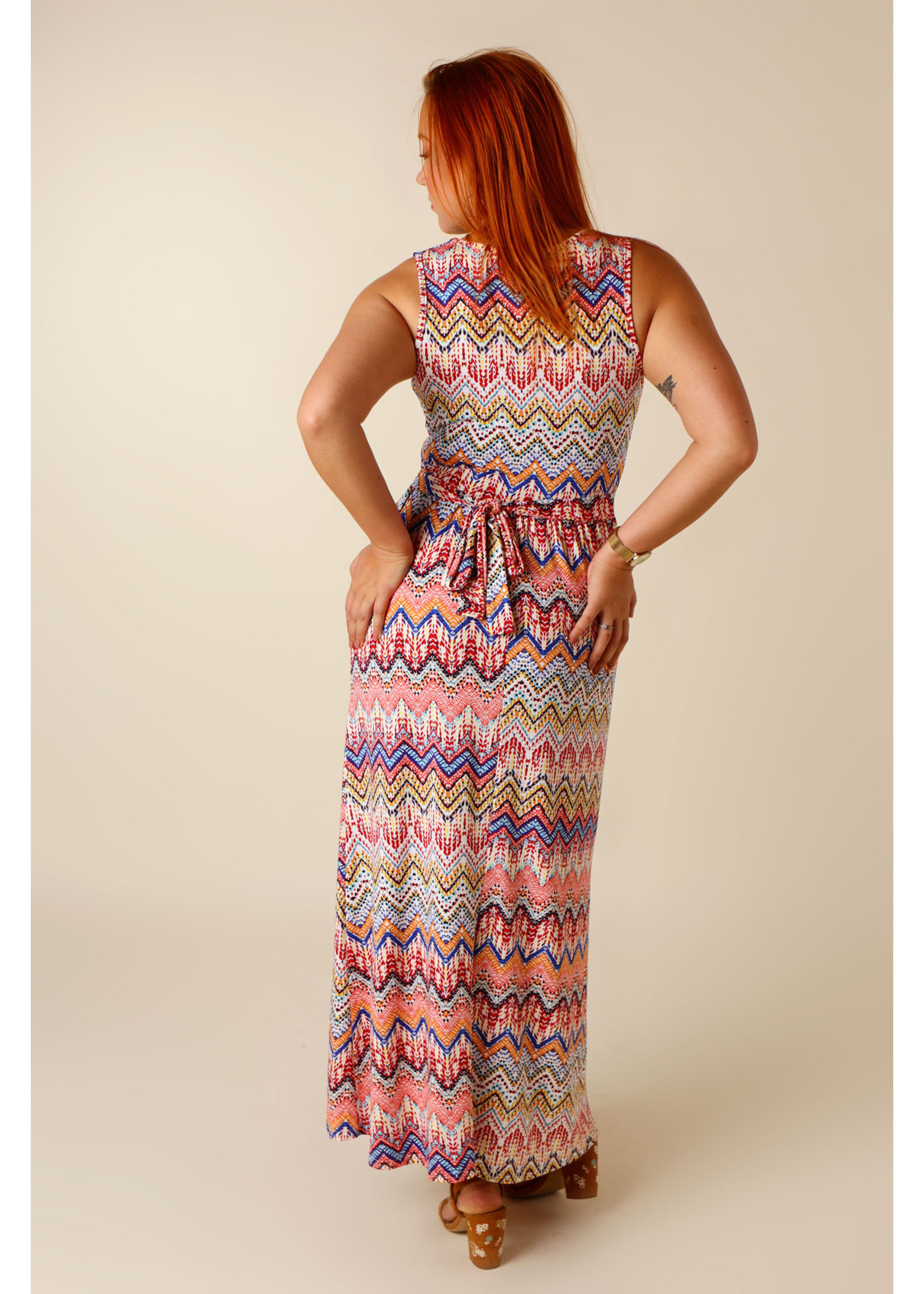 Kylie & Hailey K&H Missone Dress Long - PiNK