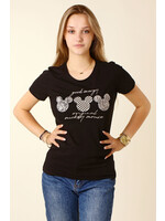 CC Fashion T-Shirt Good Energy - BLACK - 025