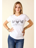 CC Fashion T-Shirt Good Energy - WHITE - 025