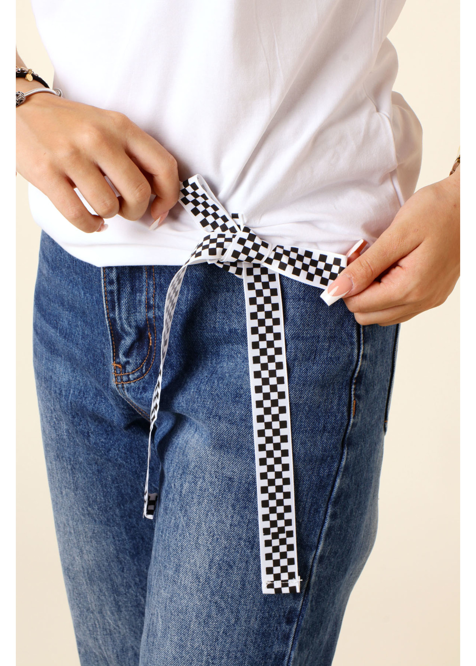 CC Fashion T-ShirtVogue Bow - White