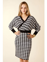 Giracoo Dress Pied de Poule - BLACK n WHITE