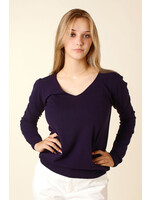 CC Fashion PULL V-Collar - NAVY BLUE